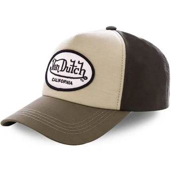 Petten gebogen groen snapback TOI1 van Von Dutch