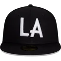 petten-plat-zwart-fitted-59fifty-all-star-game-basic-van-los-angeles-dodgers-mlb-van-new-era