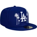 petten-plat-blauw-fitted-59fifty-all-star-game-palm-van-los-angeles-dodgers-mlb-van-new-era