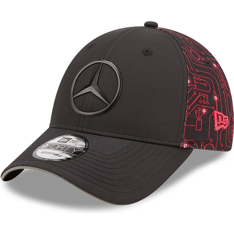 petten-gebogen-zwart-verstelbaar-9forty-esports-grand-prix-van-mercedes-formula-1-van-new-era