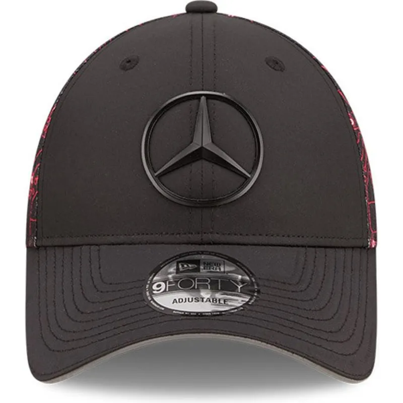 petten-gebogen-zwart-verstelbaar-9forty-esports-grand-prix-van-mercedes-formula-1-van-new-era