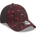 petten-gebogen-rood-verstelbaar-9forty-esports-grand-prix-van-mercedes-formula-1-van-new-era