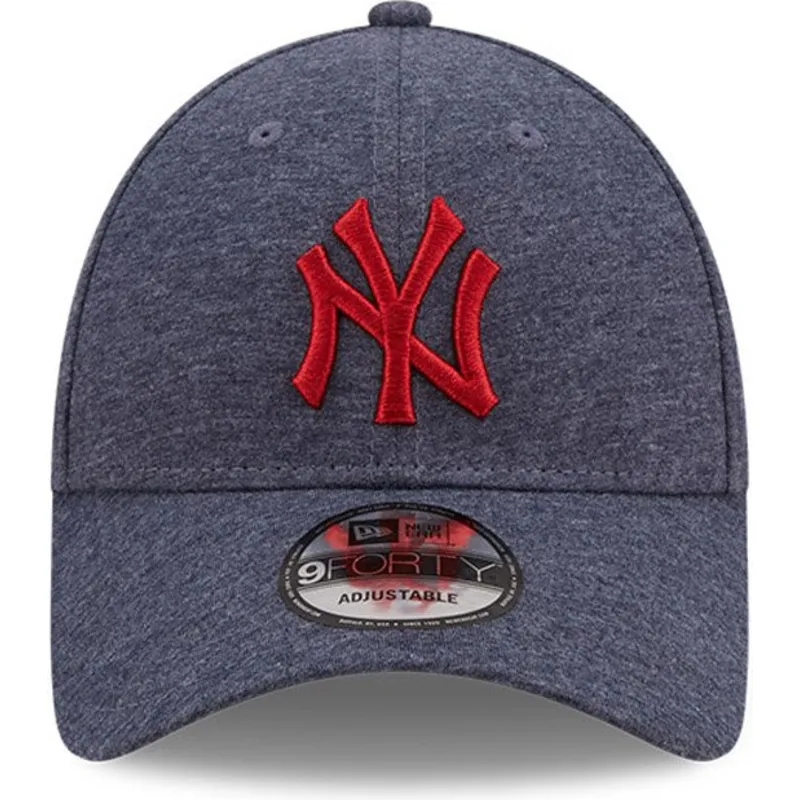 petten-gebogen-grijs-verstelbaar-9forty-jersey-essential-van-new-york-yankees-mlb-van-new-era