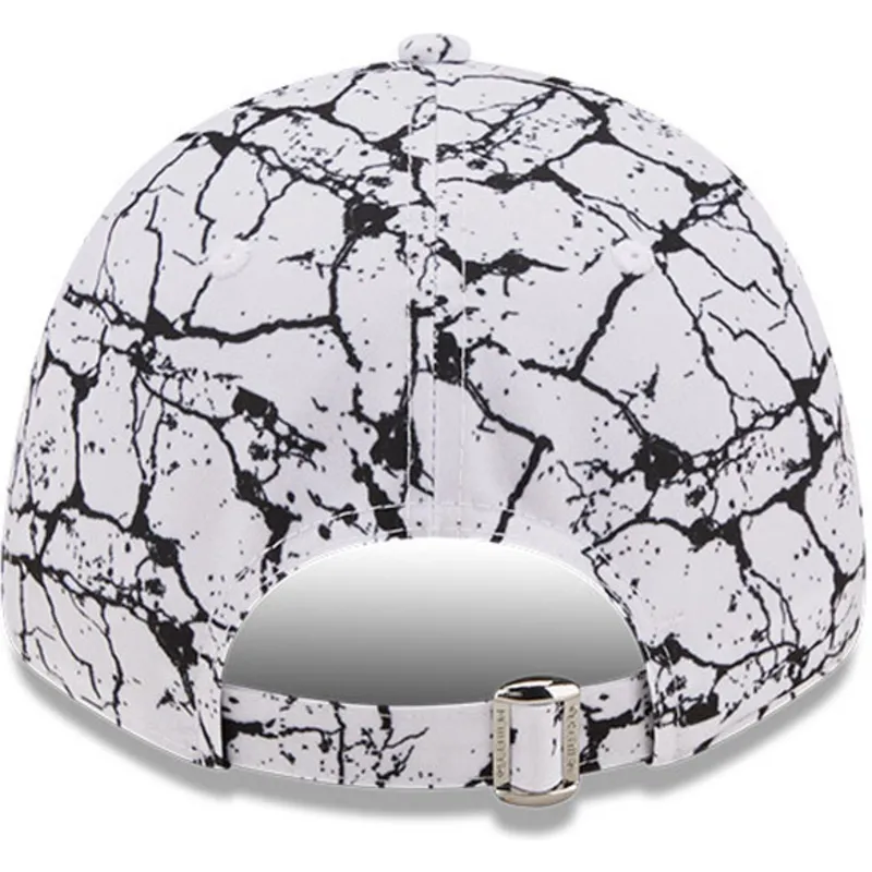 petten-gebogen-wit-verstelbaar-9forty-marble-van-los-angeles-lakers-nba-van-new-era