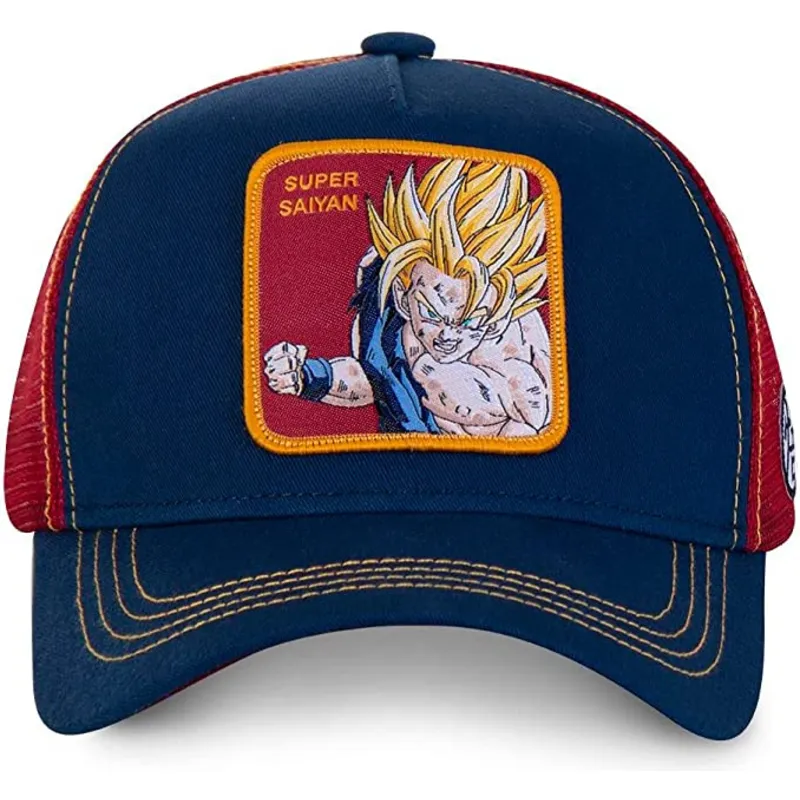 petten-gebogen-marineblauw-snapback-super-saiyan-say1-son-goku-dragon-ball-van-capslab