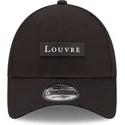 petten-gebogen-zwart-verstelbaar-9forty-le-louvre-van-new-era