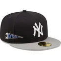 petten-plat-marineblauw-fitted-59fifty-team-city-patch-van-new-york-yankees-mlb-van-new-era
