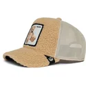 petten-gebogen-beige-snapback-van-teddy-first-best-friend-the-farm-van-goorin-bros