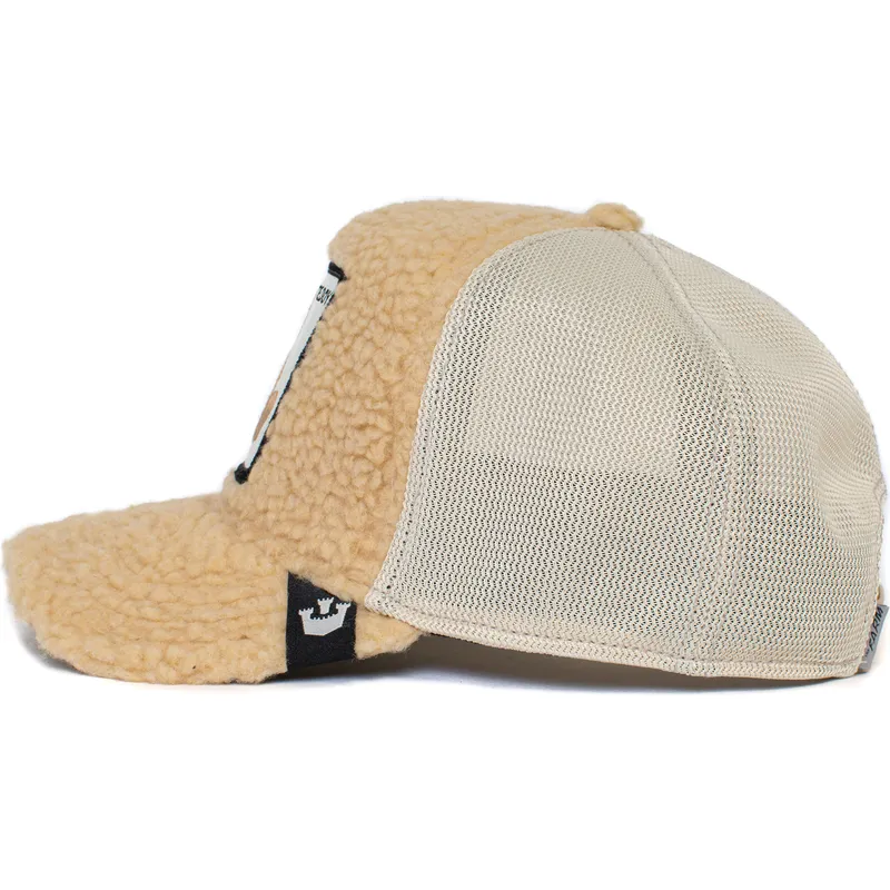 petten-gebogen-beige-snapback-van-teddy-first-best-friend-the-farm-van-goorin-bros
