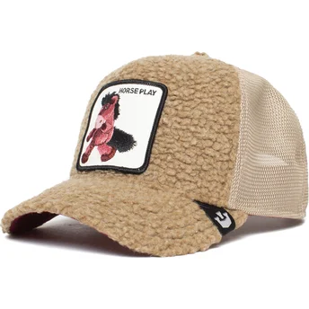 petten-gebogen-bruin-snapback-van-horse-play-the-farm-van-goorin-bros