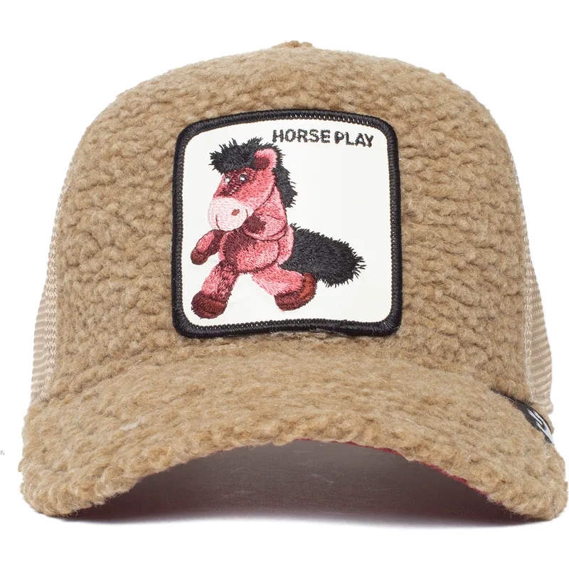 petten-gebogen-bruin-snapback-van-horse-play-the-farm-van-goorin-bros