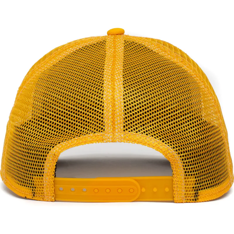 petten-gebogen-geel-snapback-defense-roofed-lizard-the-farm-van-goorin-bros