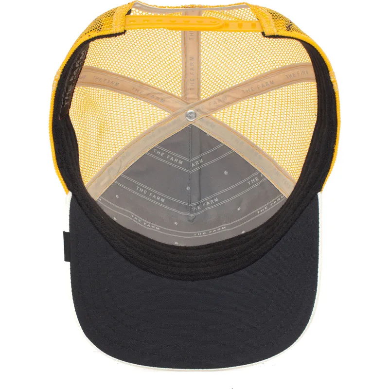 petten-gebogen-geel-snapback-defense-roofed-lizard-the-farm-van-goorin-bros