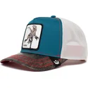 petten-gebogen-blauw-snapback-clever-swift-robber-the-farm-van-goorin-bros