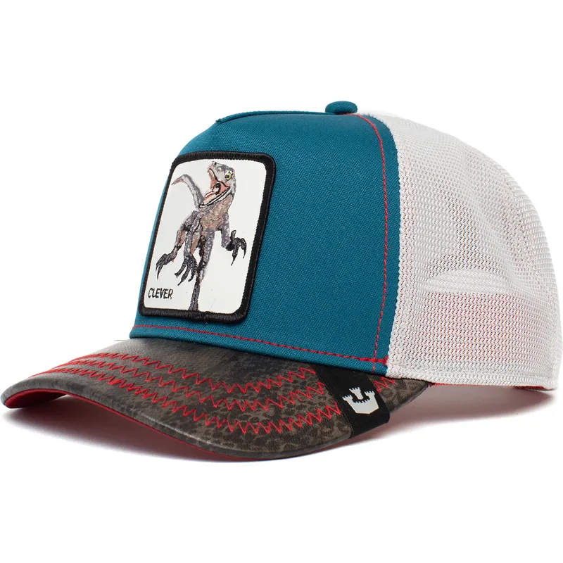petten-gebogen-blauw-snapback-clever-swift-robber-the-farm-van-goorin-bros