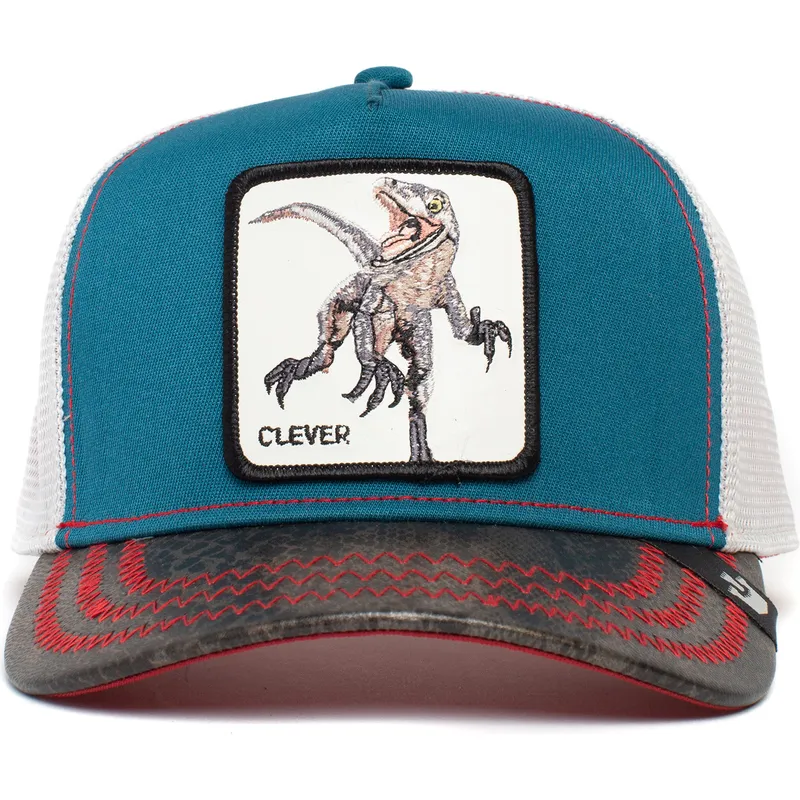 petten-gebogen-blauw-snapback-clever-swift-robber-the-farm-van-goorin-bros