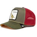 petten-gebogen-groen-snapback-herbivore-thunder-lizard-the-farm-van-goorin-bros