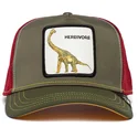 petten-gebogen-groen-snapback-herbivore-thunder-lizard-the-farm-van-goorin-bros