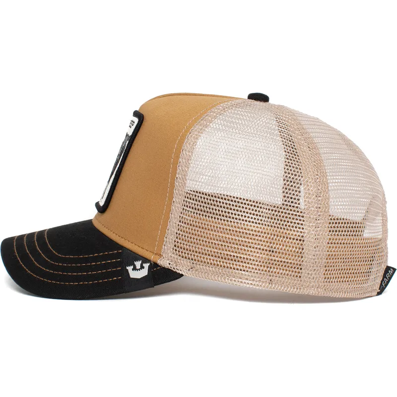petten-gebogen-bruin-snapback-the-black-sheep-the-farm-van-goorin-bros
