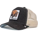 petten-gebogen-zwart-snapback-the-buffalo-the-farm-van-goorin-bros