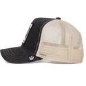 petten-gebogen-zwart-snapback-the-buffalo-the-farm-van-goorin-bros