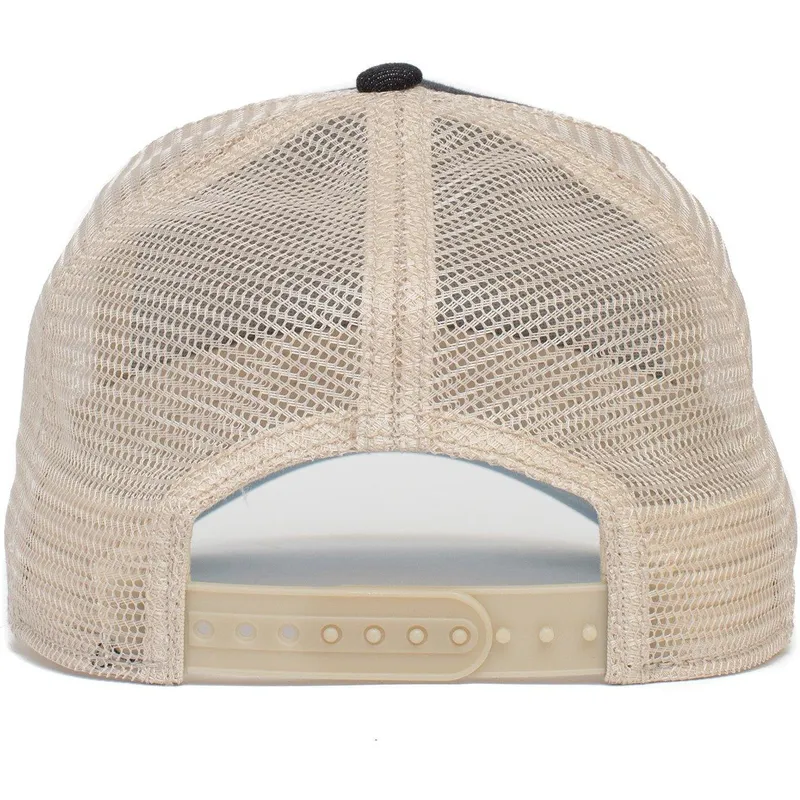 petten-gebogen-zwart-snapback-the-buffalo-the-farm-van-goorin-bros