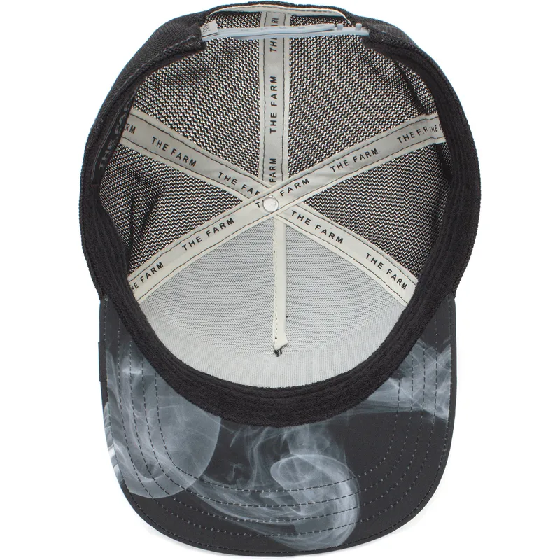 petten-gebogen-zwart-snapback-reefer-madness-the-farm-van-goorin-bros