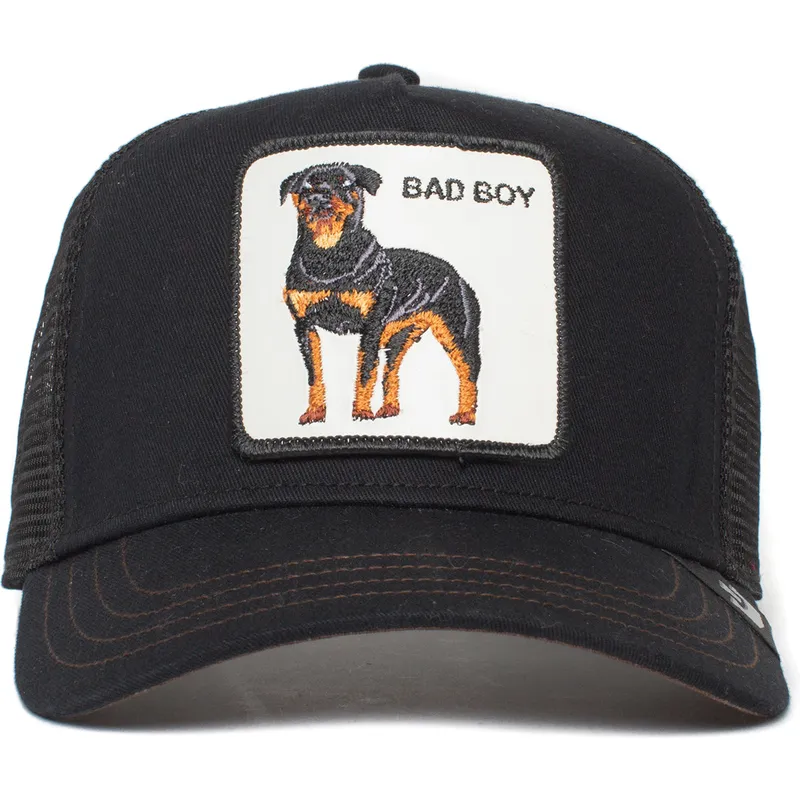 petten-gebogen-zwart-snapback-bad-boy-the-baddest-boy-the-farm-van-goorin-bros