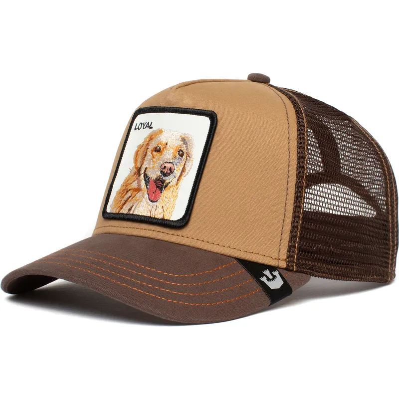 petten-gebogen-bruin-snapback-the-loyal-dog-the-farm-van-goorin-bros