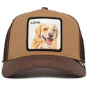 petten-gebogen-bruin-snapback-the-loyal-dog-the-farm-van-goorin-bros