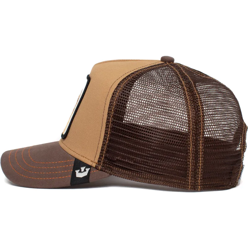 petten-gebogen-bruin-snapback-the-loyal-dog-the-farm-van-goorin-bros