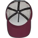 petten-gebogen-rood-snapback-the-bull-the-farm-van-goorin-bros