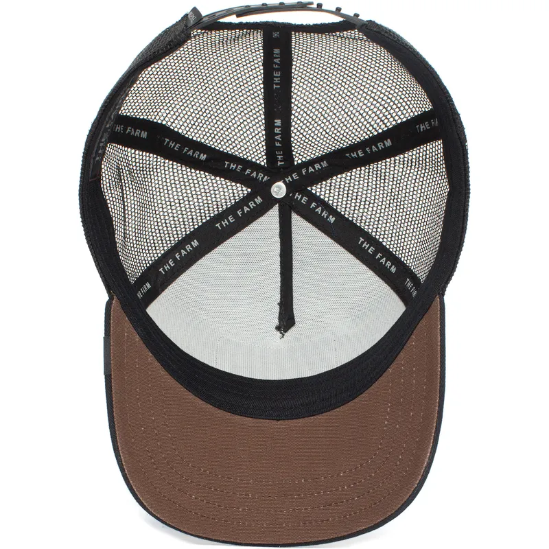 petten-gebogen-zwart-snapback-the-the-farm-van-goorin-bros petten-gebogen-zwart-snapback-the-the-farm-van-goorin-bros