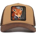 petten-gebogen-bruin-snapback-the-the-farm-van-goorin-bros