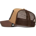 petten-gebogen-bruin-snapback-the-the-farm-van-goorin-bros