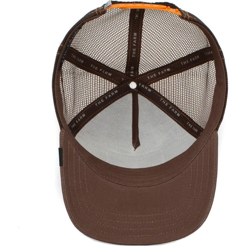 petten-gebogen-bruin-snapback-the-the-farm-van-goorin-bros