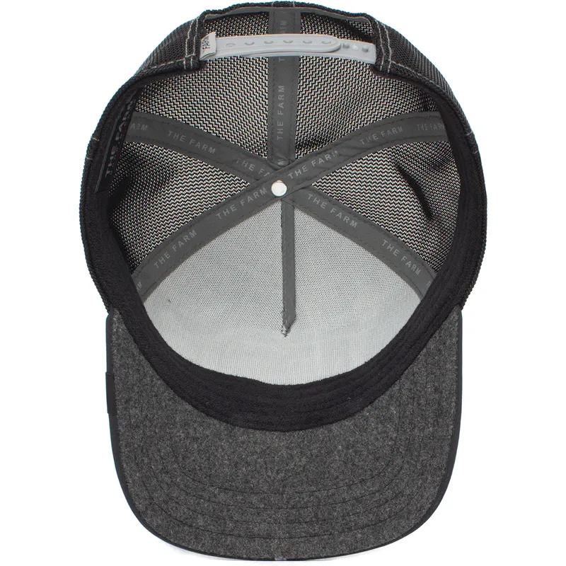petten-gebogen-zwart-snapback-wolf-asphalt-jungle-the-farm-van-goorin-bros petten-gebogen-zwart-snapback-wolf-asphalt-jungle-the-farm-van-goorin-bros