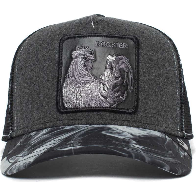 petten-gebogen-zwart-snapback-maltese-rooster-the-farm-van-goorin-bros petten-gebogen-zwart-snapback-maltese-rooster-the-farm-van-goorin-bros