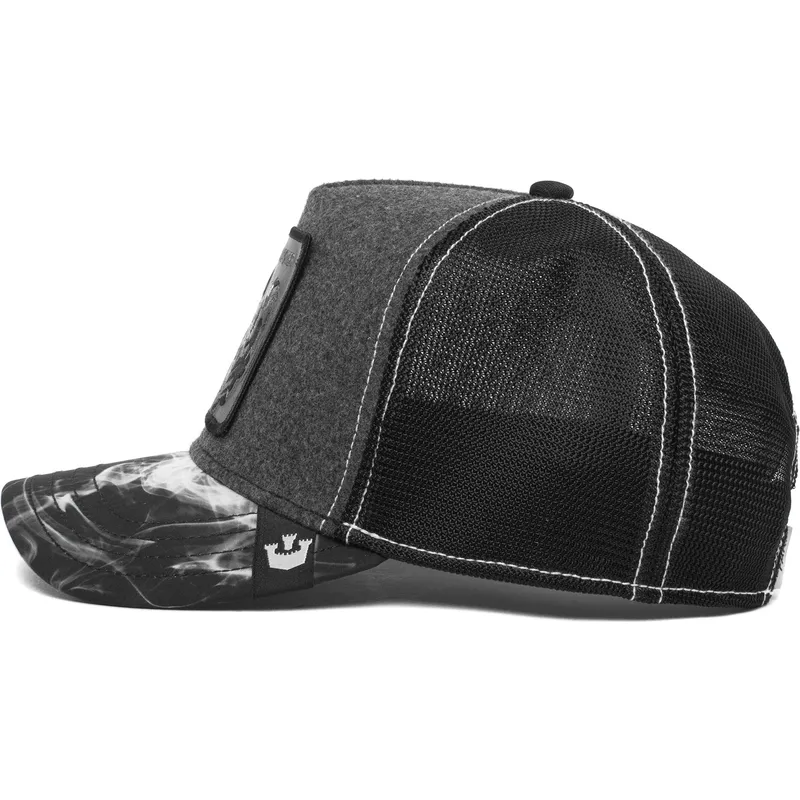 petten-gebogen-zwart-snapback-maltese-rooster-the-farm-van-goorin-bros petten-gebogen-zwart-snapback-maltese-rooster-the-farm-van-goorin-bros
