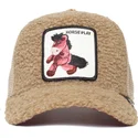 petten-gebogen-bruin-snapback-voor-kinderen-van-horse-play-little-horsey-the-farm-van-goorin-bros