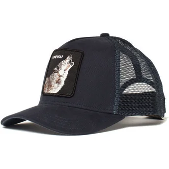 petten-gebogen-marineblauw-snapback-voor-kinderen-lone-wolf-little-howler-the-farm-van-goorin-bros