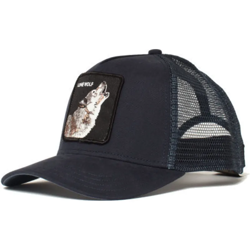 petten-gebogen-marineblauw-snapback-voor-kinderen-lone-wolf-little-howler-the-farm-van-goorin-bros