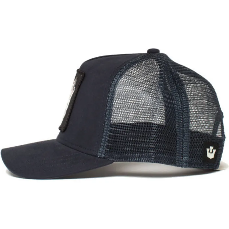 petten-gebogen-marineblauw-snapback-voor-kinderen-lone-wolf-little-howler-the-farm-van-goorin-bros