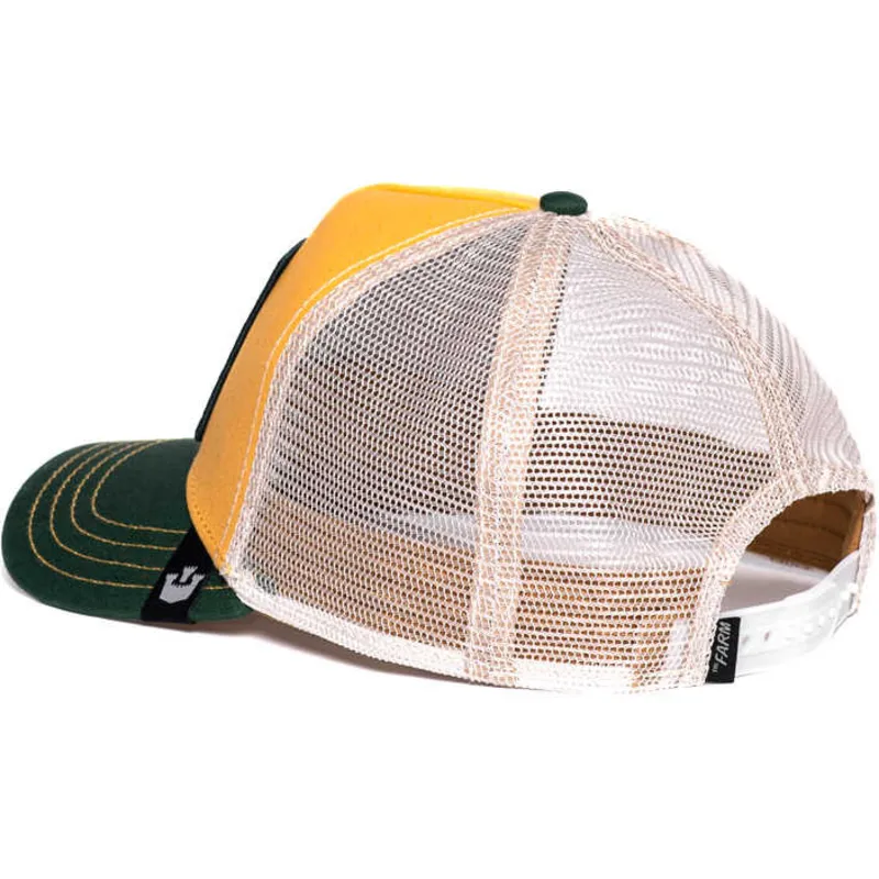petten-gebogen-geel-snapback-the-cash-cow-the-farm-van-goorin-bros