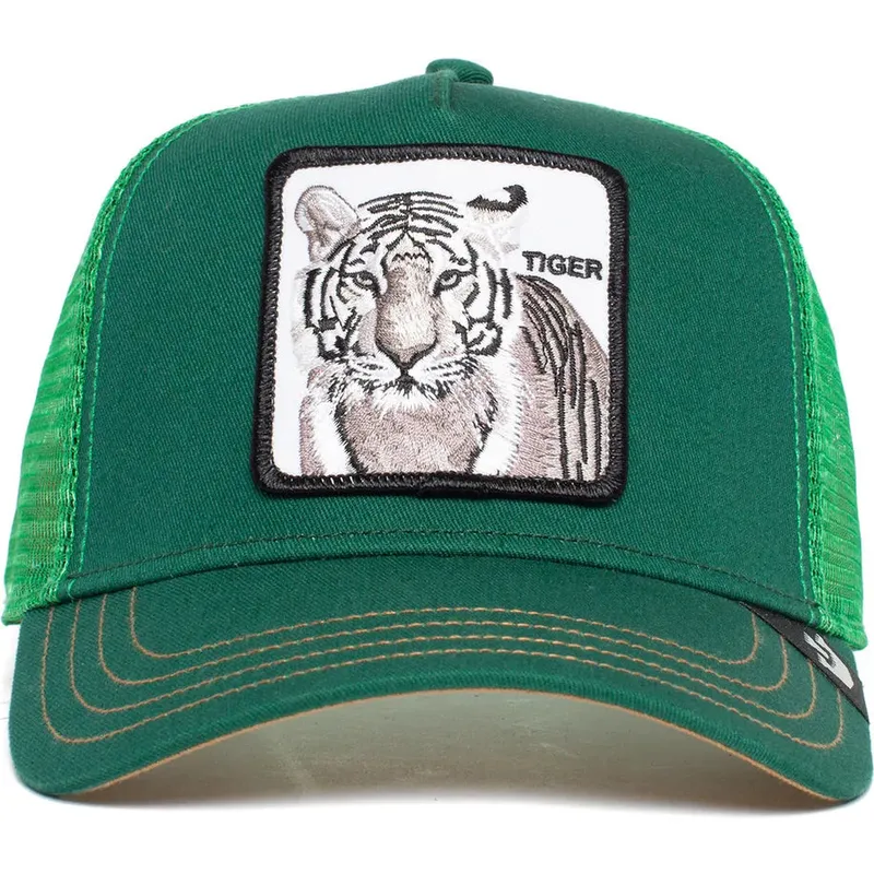petten-gebogen-groen-snapback-the-silver-tiger-the-farm-van-goorin-bros