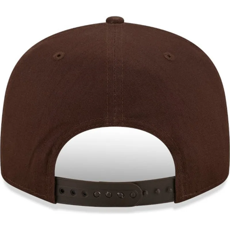 petten-plat-bruin-snapback-9fifty-league-essential-van-new-york-yankees-mlb-van-new-era