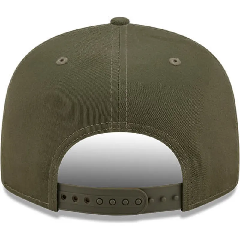 petten-plat-groen-snapback-9fifty-league-essential-van-new-york-yankees-mlb-van-new-era
