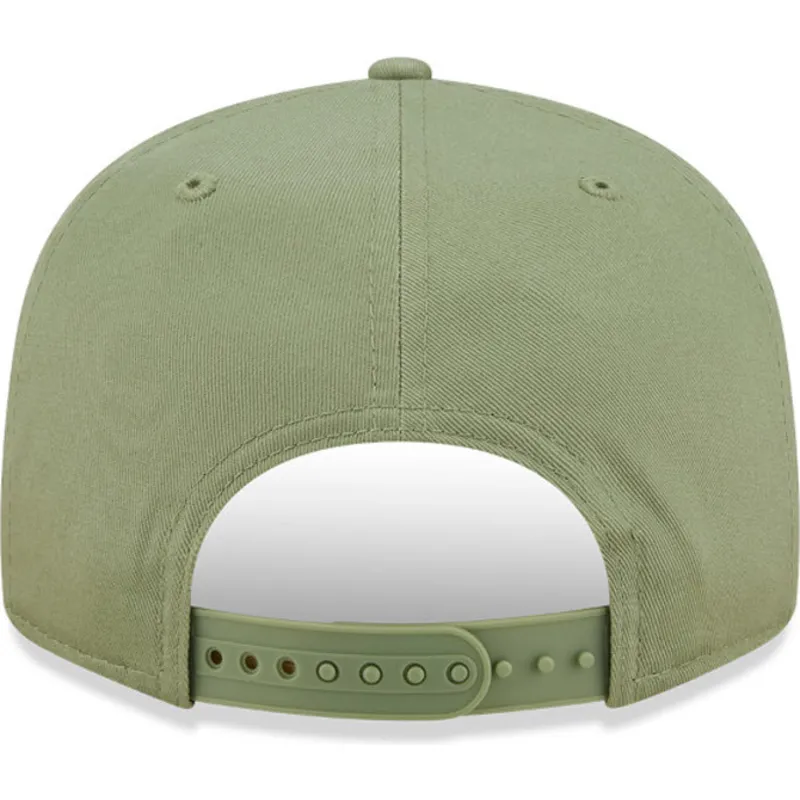 petten-plat-groen-snapback-9fifty-league-essential-van-new-york-yankees-mlb-van-new-era