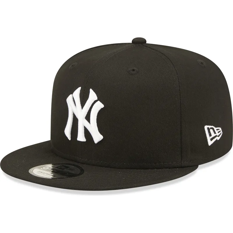 petten-plat-zwart-snapback-9fifty-coops-van-new-york-yankees-mlb-van-new-era