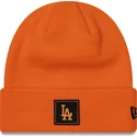 mutsen-oranje-neon-team-cuff-van-los-angeles-dodgers-mlb-van-new-era